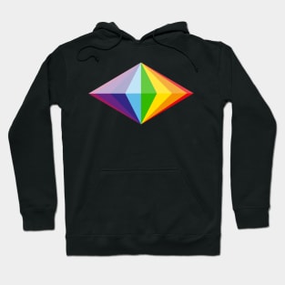 Rainbow diamond Hoodie